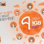 Banglalink New Sim Offer: 1Gb 3G Internet Only 7Tk 25 paysa minutes call Rates
