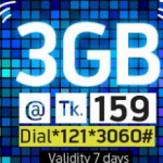 GP 3GB Internet Pack Only 159 Taka Grameenphone 31 night special offers